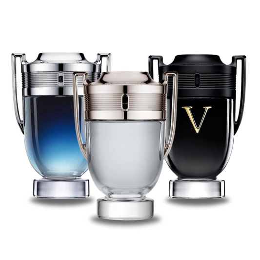Set di 3 profumi: Paco Rabanne INVICTUS LEGEND, INVICTUS y INVICTUS VICTORY 100ml
